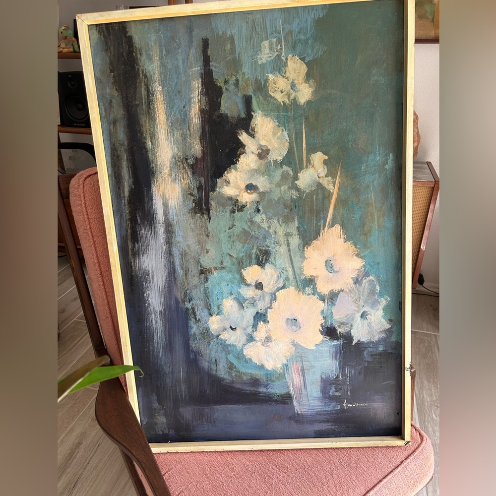 Original Mid-Century modern painting by artist Helen Von Buren (1920-2003) - Picture 2 of 8